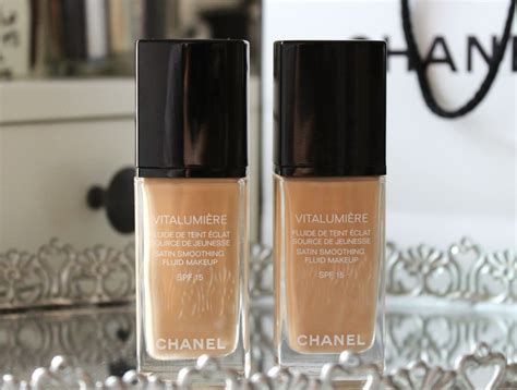 chanel vitalumiere foundation brown thomas|chanel foundation by shade.